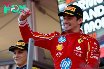 Leclerc struggled to see through tears on way to Monaco GP win