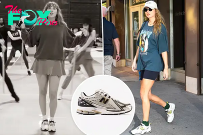 Taylor Swift’s Christian Louboutins costs thousands, but her Eras Tour rehearsal sneakers are under $175