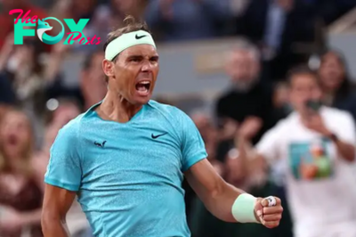 How many times has Nadal lost a match at the French Open?