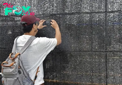 Sightseers in Japan Poke Holes in Barrier That Was Installed to Keep Them Away