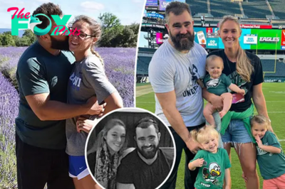 Jason Kelce and Kylie Kelce’s relationship timeline: From Tinder to marriage