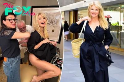 Christie Brinkley’s glam squad saves her from ‘last-minute’ fashion mishap: ‘My crew keeps me in stitches’