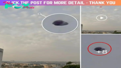 Intriguing UFO Sighting: Mysterious ‘Bulging Triangle UFO’ Hovers Over Islamabad for More Two Hours, Captivating Onlookers and Sparking Speculation
