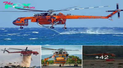 Lamz.Revolutionizing Aerial Firefighting: The S-64 Air Crane and Its Sea Snorkels