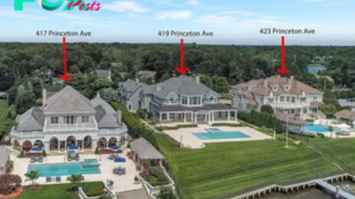 B83. New Jersey boasts its most exclusive offering yet: a trio of extravagant riverfront mansions, setting the pinnacle of opulence in the state’s real estate market.