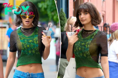 Emily Ratajkowski switches up her style for cameo in Lena Dunham series ‘Too Much’