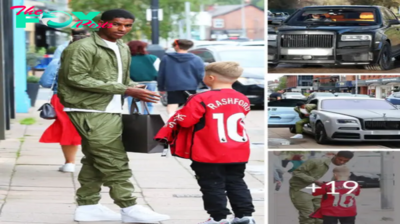 Lamz.A close and lovely moment: Marcus Rashford happily shared an autograph with a young Man United fan and left behind a supercar worth 700k pounds. Definitely an unforgettable memory!