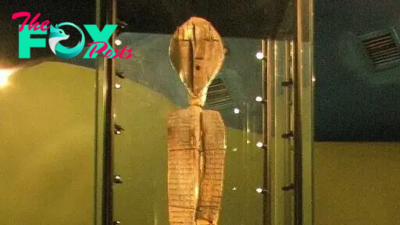 Shigir Idol: World's oldest wood sculpture has mysterious carved faces and once stood 17 feet tall