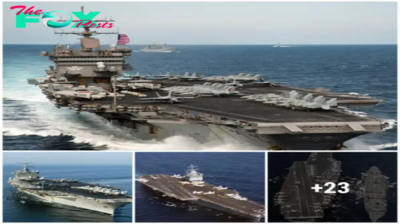 The Final Image of the USS Enterprise: The First Nuclear-Powered Aircraft Carrier Before Its Disappearance -zedd