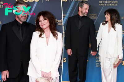 Valerie Bertinelli and boyfriend Mike Goodnough make their red carpet debut at the Daytime Emmys 2024