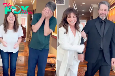 Valerie Bertinelli, 63, and boyfriend Mike Goodnough, 53, attempt to be ‘cool kids’ with transformation video