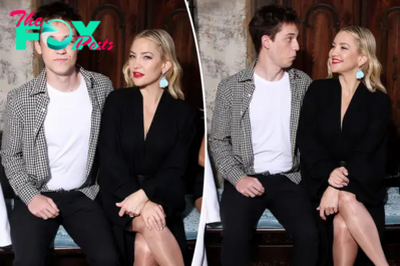 Kate Hudson brings son Ryder Robinson, 20, as her date to fashion show in Italy