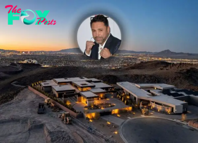 B83.Boxing Icon Oscar De La Hoya Lists Brand-New Nevada Mansion for $20 Million.