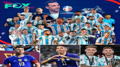 Official: Argentina team announces list and shirt numbers of players participating in Copa America 2024