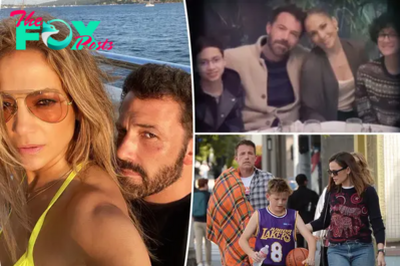 Jennifer Lopez calls Ben Affleck her ‘hero’ as she wishes him a happy Father’s Day amid divorce speculation