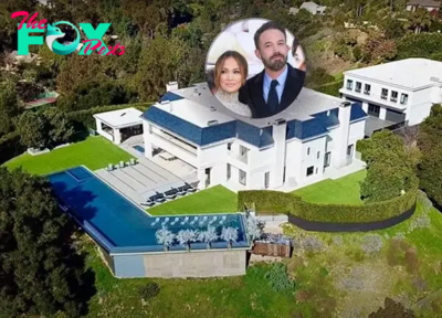 B83.A modern-day Versailles: Explore the timeless elegance of Ben Affleck and Jennifer Lopez’s $60 million mansion.