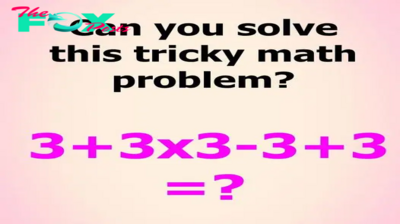 Many people get it wrong: Can you solve this tricky math problem?Seems easy but is not.. Check the comments