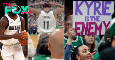 Celtics Fans Chant 2-Word Kyrie Irving Message After Finals Win
