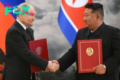 Kim Jong Un and Putin Sign Mutual Defense Pact in North Korea