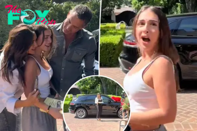 Kyle Richards and Mauricio Umansky put differences aside to buy 16-year-old daughter Portia a $90K Porsche