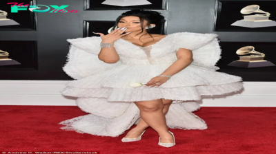 rin ‘I have butterflies in my vagina!’ Cardi B kids about her nerves as rapper shows up for the Grammys