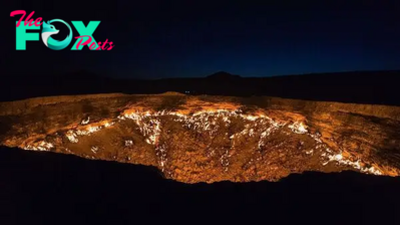 Gates of Hell: Turkmenistan's methane-fueled fire pit that has been burning since 1971