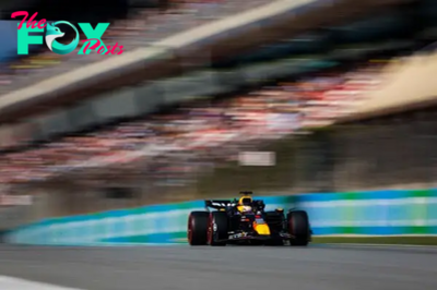 Verstappen's skinny Red Bull wing clouds F1 Spanish GP picture