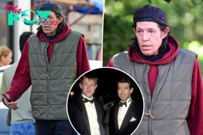 Pierce Brosnan’s son Christopher makes rare public outing nearly 20 years after actor ‘cut him off’ over addiction