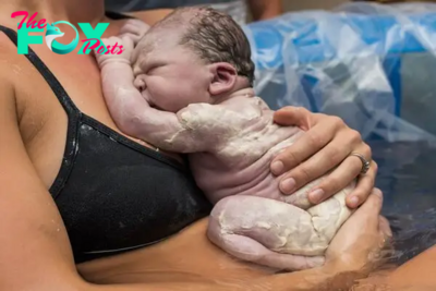”Beautiful birth moment: Baby born with “Ernix Caseosa” covering it has the purest, wildest beauty you’ve ever seen” LS