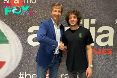 Aprilia signs Bezzecchi to partner Martin for 2025 MotoGP season