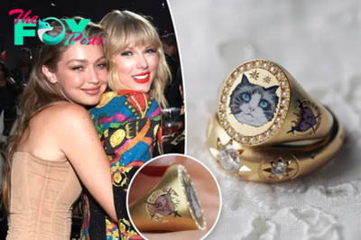 All about the one-of-a-kind ring Gigi Hadid gave Taylor Swift ‘to keep her favorite things close’