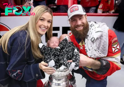 Florida Panthers Players Celebrate Historic Win by Placing Their Babies in Stanley Cup Trophy