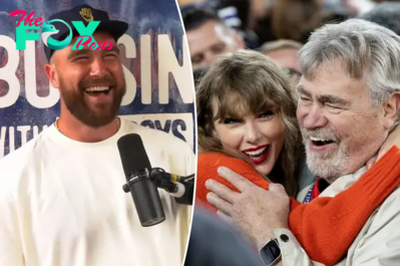 Travis Kelce shares dad Ed’s hilarious reaction to ‘wild’ Facebook headlines about Taylor Swift romance