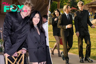 Machine Gun Kelly and Megan Fox suit up for rare date night