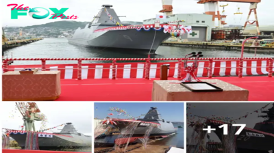 Lamz.Mitsubishi Heavy Industries Launches JS Natori: A New Era for Japan’s Mogami-Class Frigates