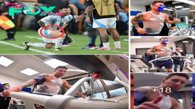 Exclusive Training Session: Lionel Messi Undergoes Therapy Exercises with Argentina’s Team Physiotherapist