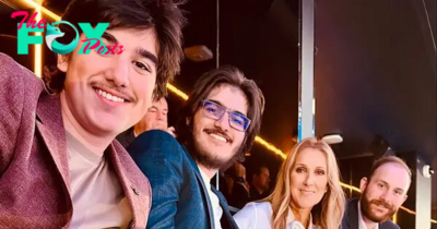 Celine Dion Brings Sons Rene-Charles, Nelson and Eddy to NHL Draft: ‘We Had a Lot of Fun’