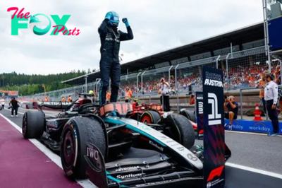 F1 Austrian GP: Russell inherits victory as Verstappen and Norris collide