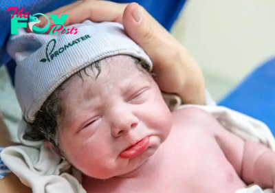 QT Giggling and Gentle Eyes: Capturing Adorable Newborn Moments (Video).