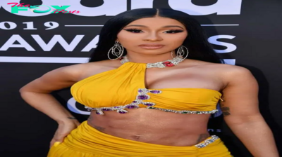 rin Cardi B Creates Major Buzz at Billboard 2019 with Bold No-Underwear Look and Confident Smile