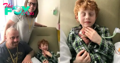 The touching first contact between a 6-year-old boy and his new baby brother made viewers’ hearts sob with emotion.