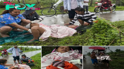 Surprise mігасɩe: 18-Year-Old Woman Delivers Baby by the Pond