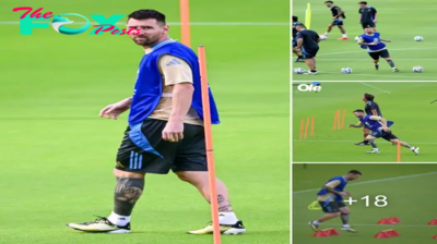 GOAT Ready for Quarterfinals: Legend Messi Has a Light Training Session Ahead of the Match