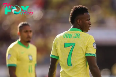 Is Vinícius Júnior suspended for Brazil in Copa América?