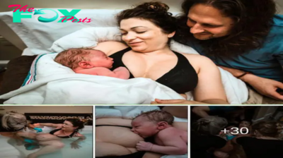 ”Mother shares 29 emotional moments of giving birth at home, those are moments she will never forget ‎”