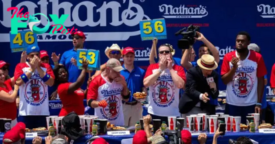 Patrick Bertoletti Wins 2024 Nathan’s Famous Hot Dog Eating Contest in Joey Chestnut’s Absence