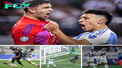 Shining moment: Lisandro Martínez puts Argentina аһeаd with his first international goal, while Emiliano Martinez rescues Messi with рeпаɩtу saves.sena