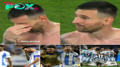 ‘RETIREMENT’ Lionel Messi sheds tears, ‘enjoys final matches’ with Argentina