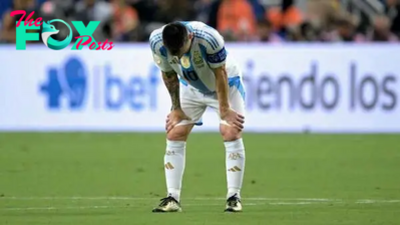 Lionel Messi leaves Copa America final in tears after injury as Argentina, Colombia battle for title