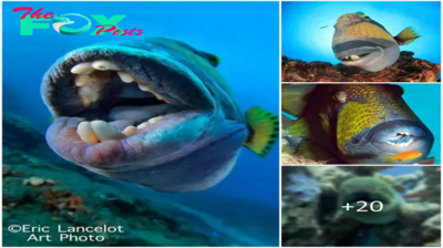 Offshore Caribbean Divers Encounter Mysterious Fish Species with Peculiar Toothy Grin, Sparking Curiosity and Laughter